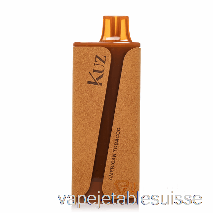 Vape Suisse Kuz 9000 Tabac Américain Jetable